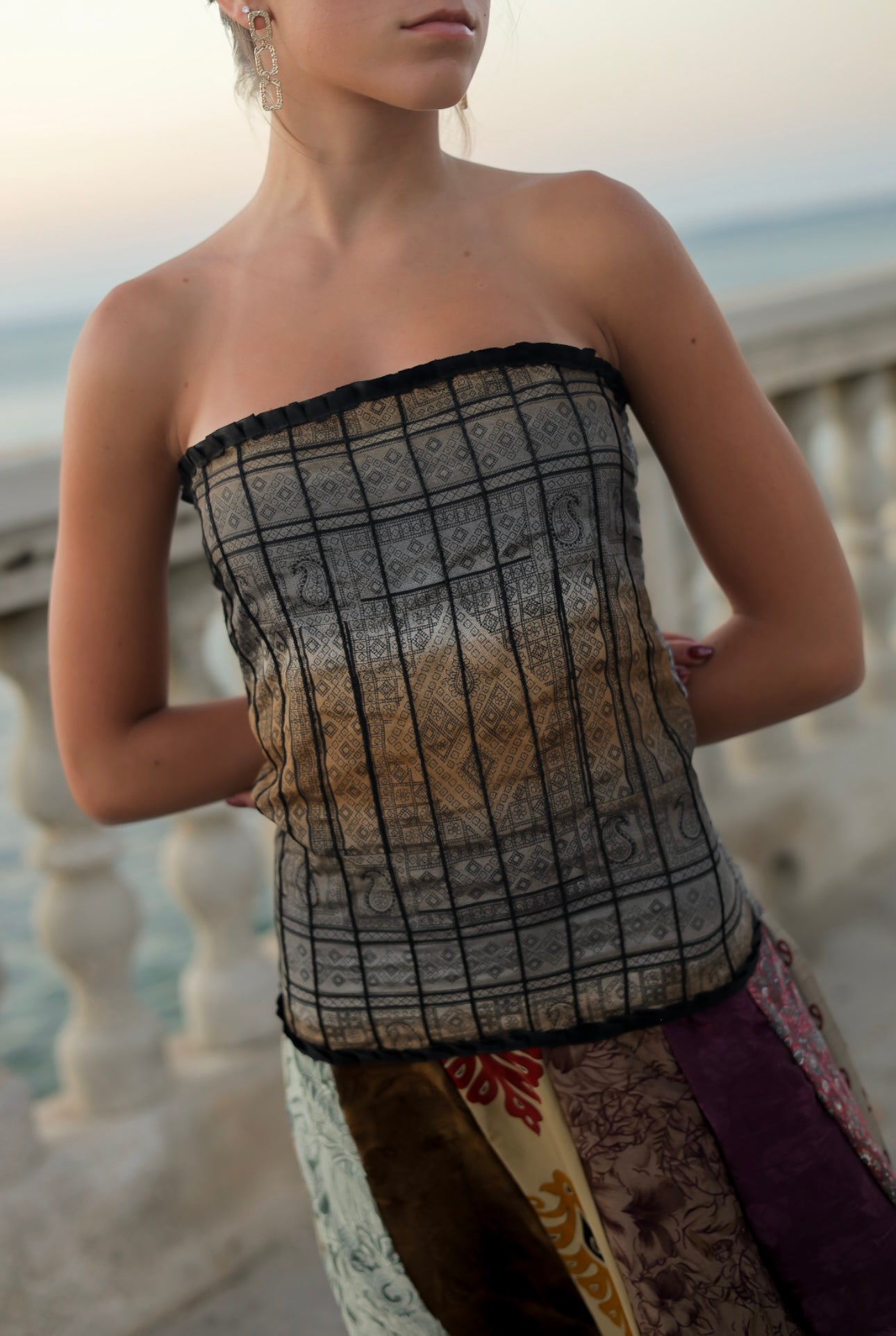 Vestido palabra de honor