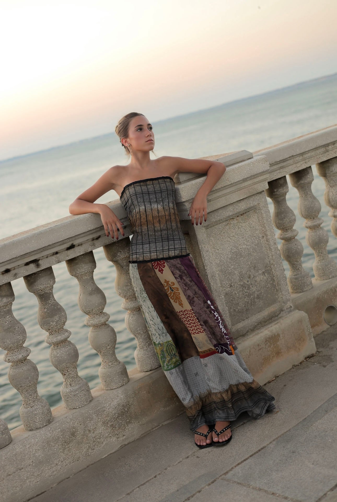 Vestido palabra de honor