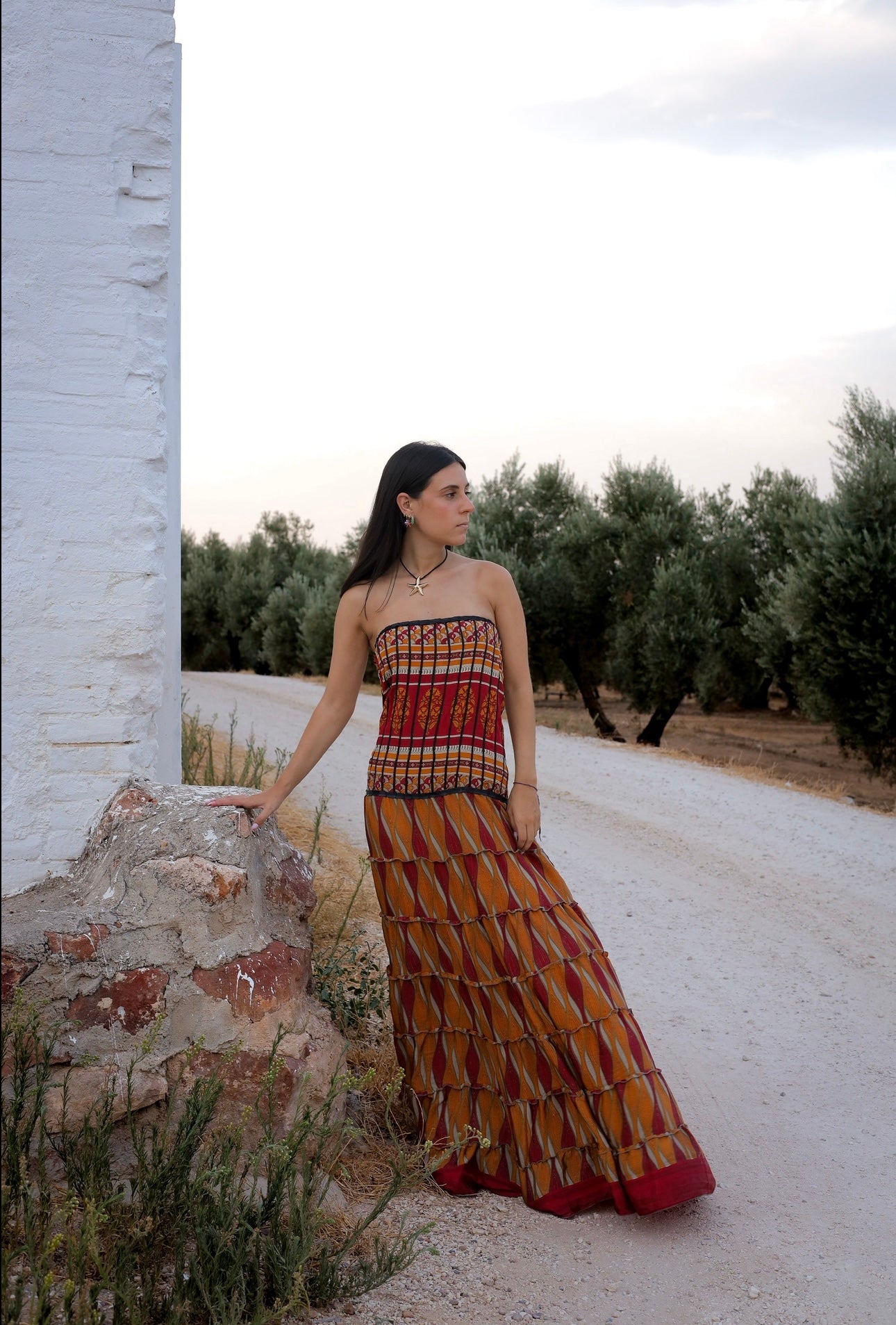 Vestido palabra de honor