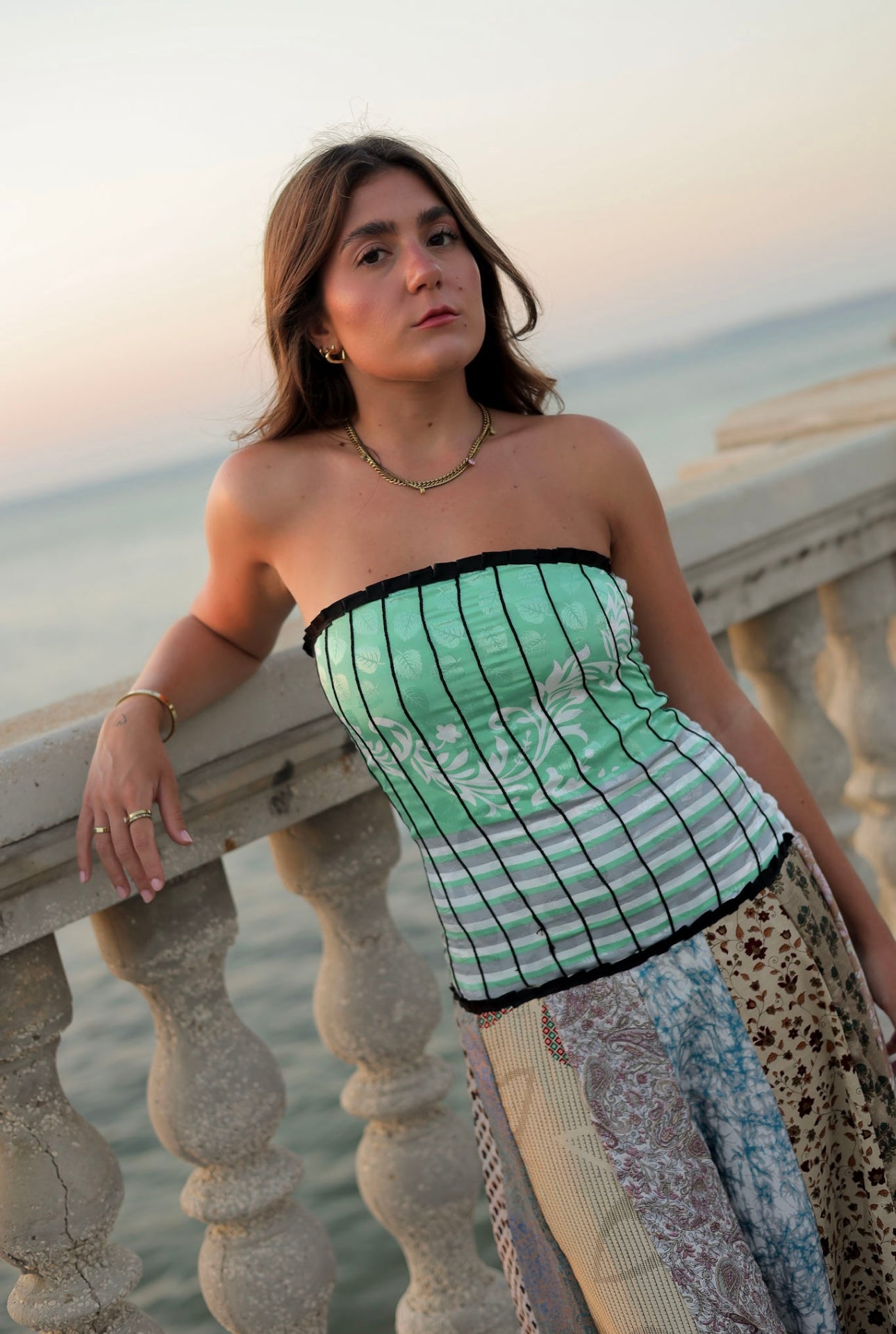 Vestido palabra de honor