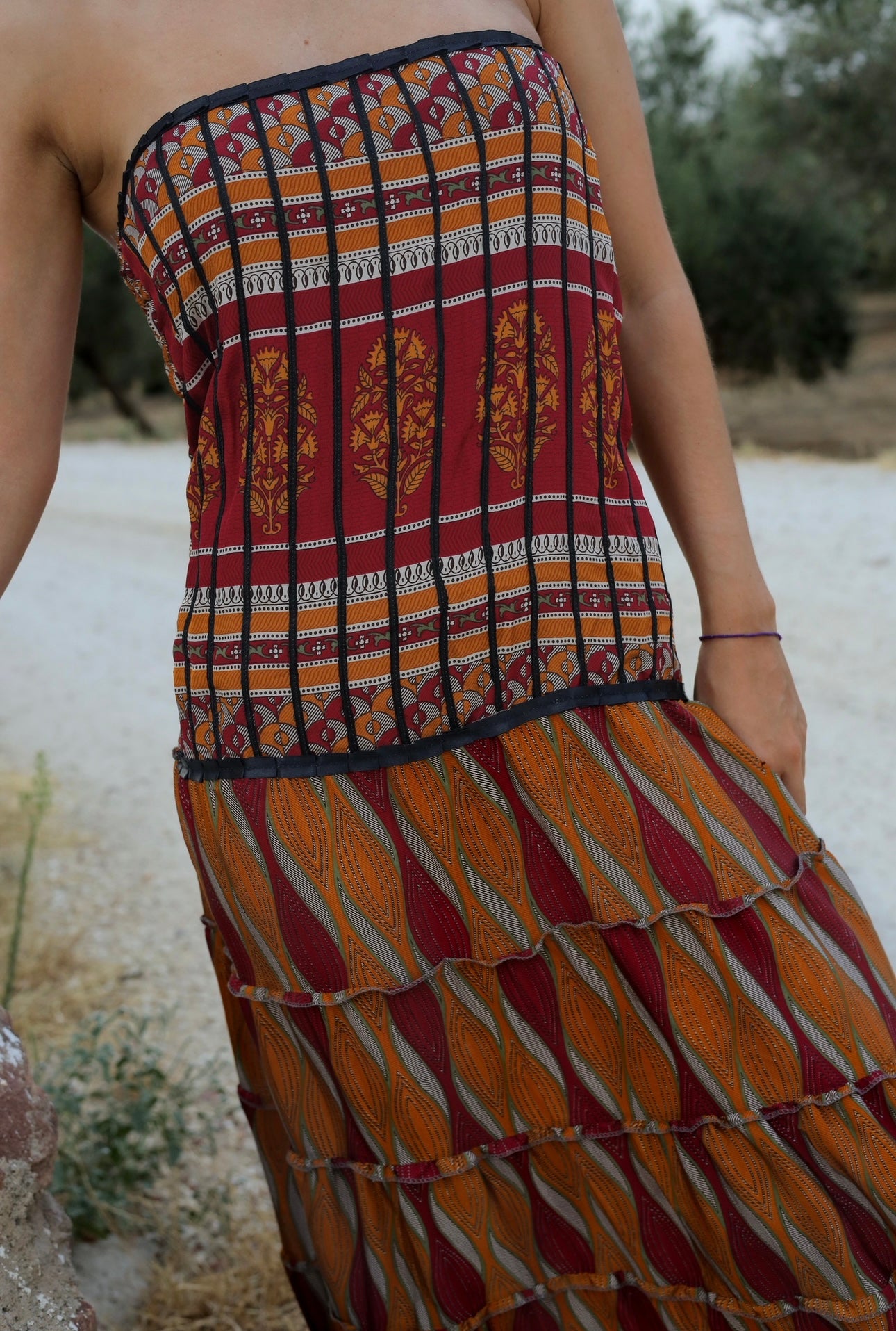 Vestido palabra de honor