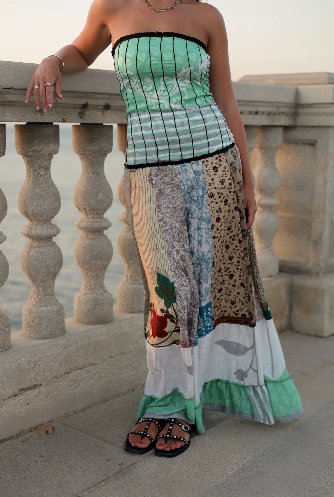 Vestido palabra de honor