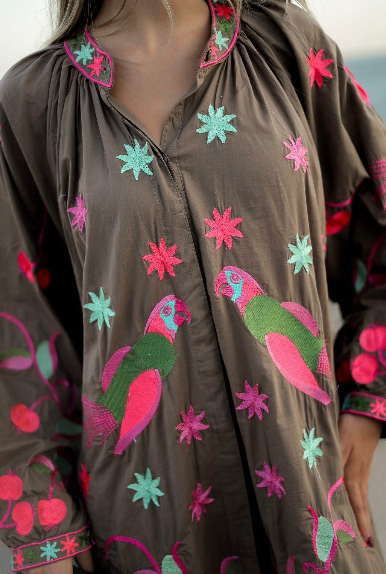 Vestido loros