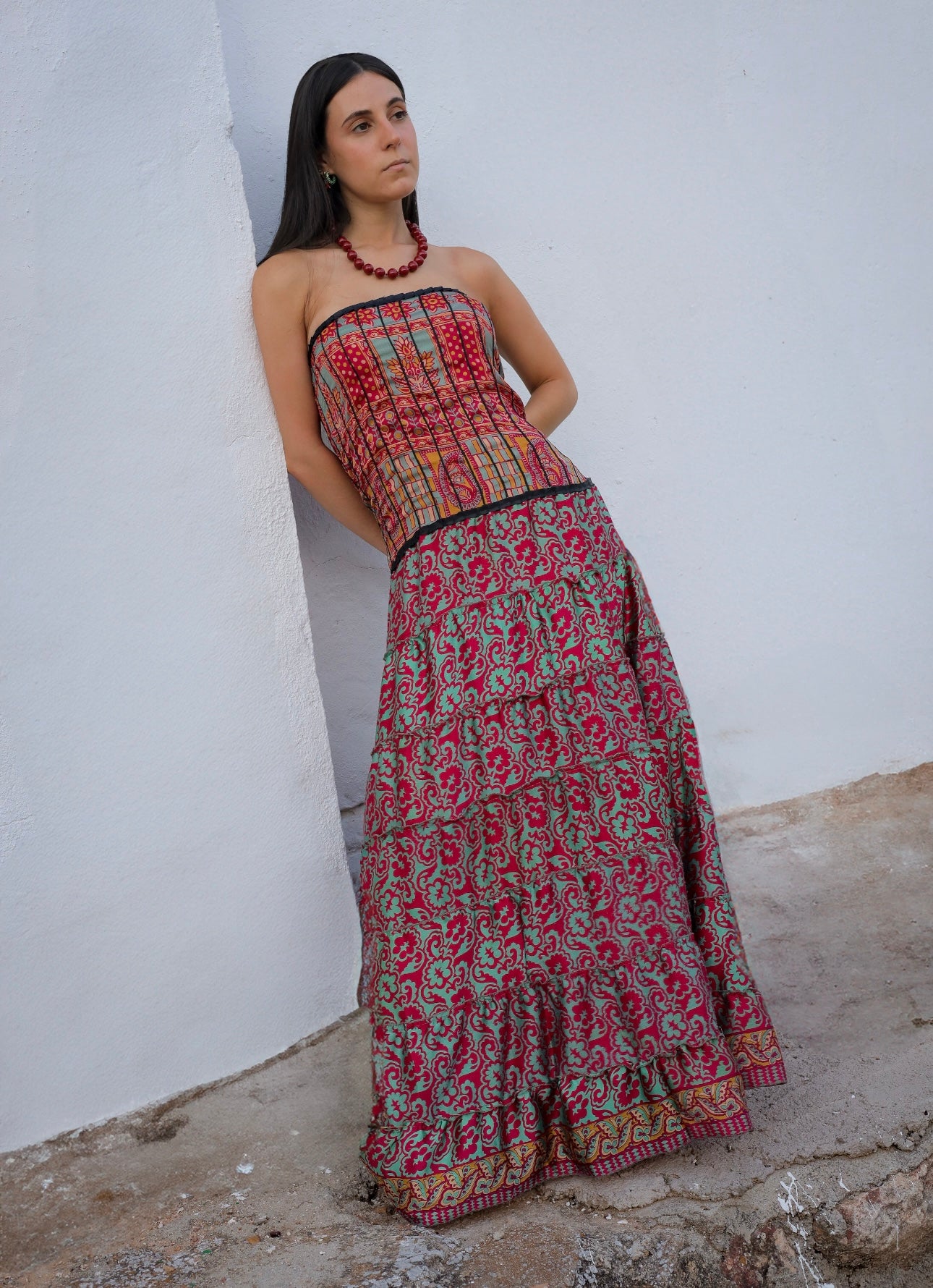 Vestido palabra de honor