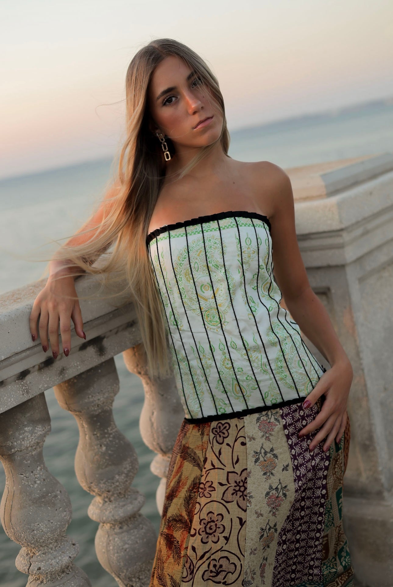 Vestido palabra de honor