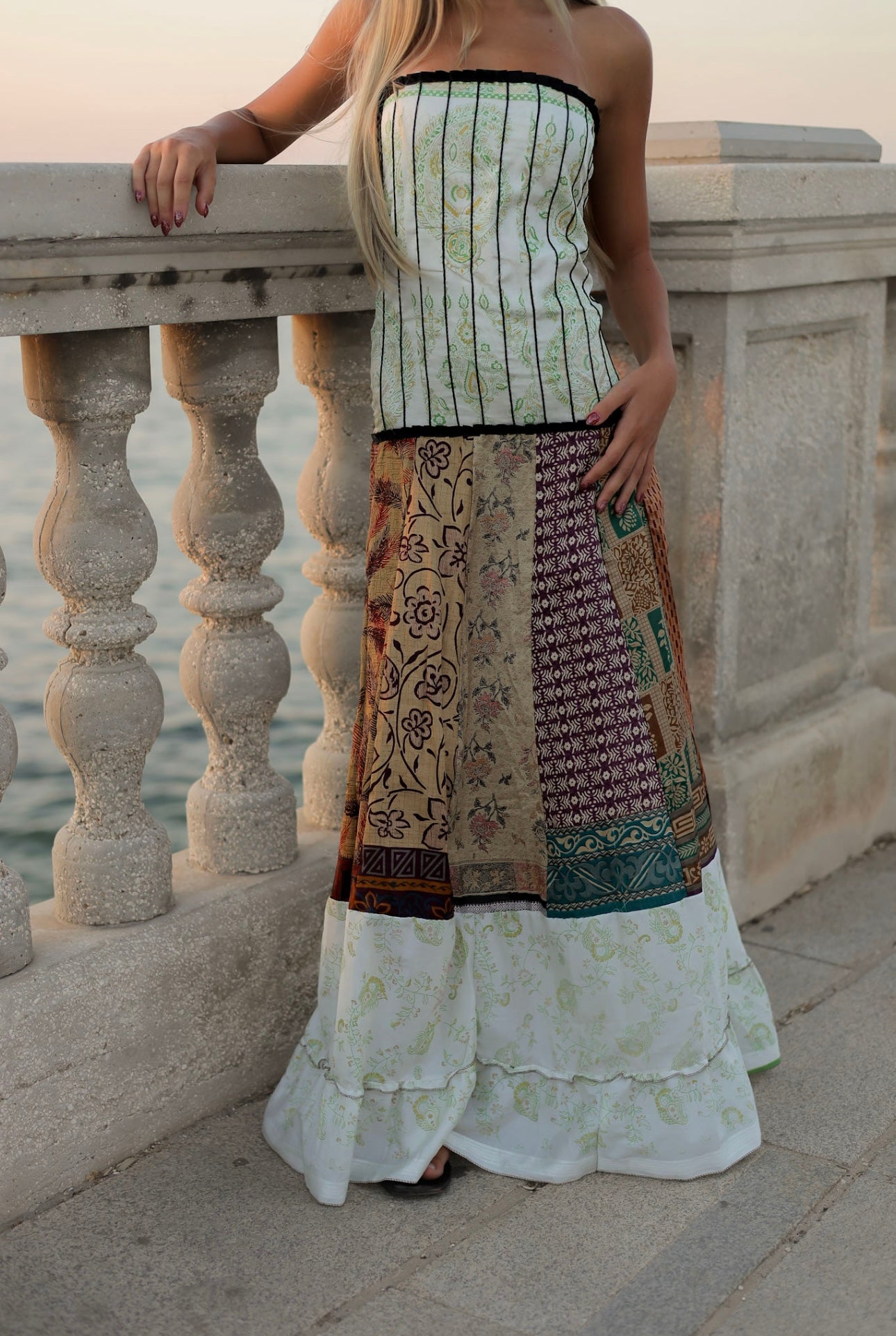 Vestido palabra de honor