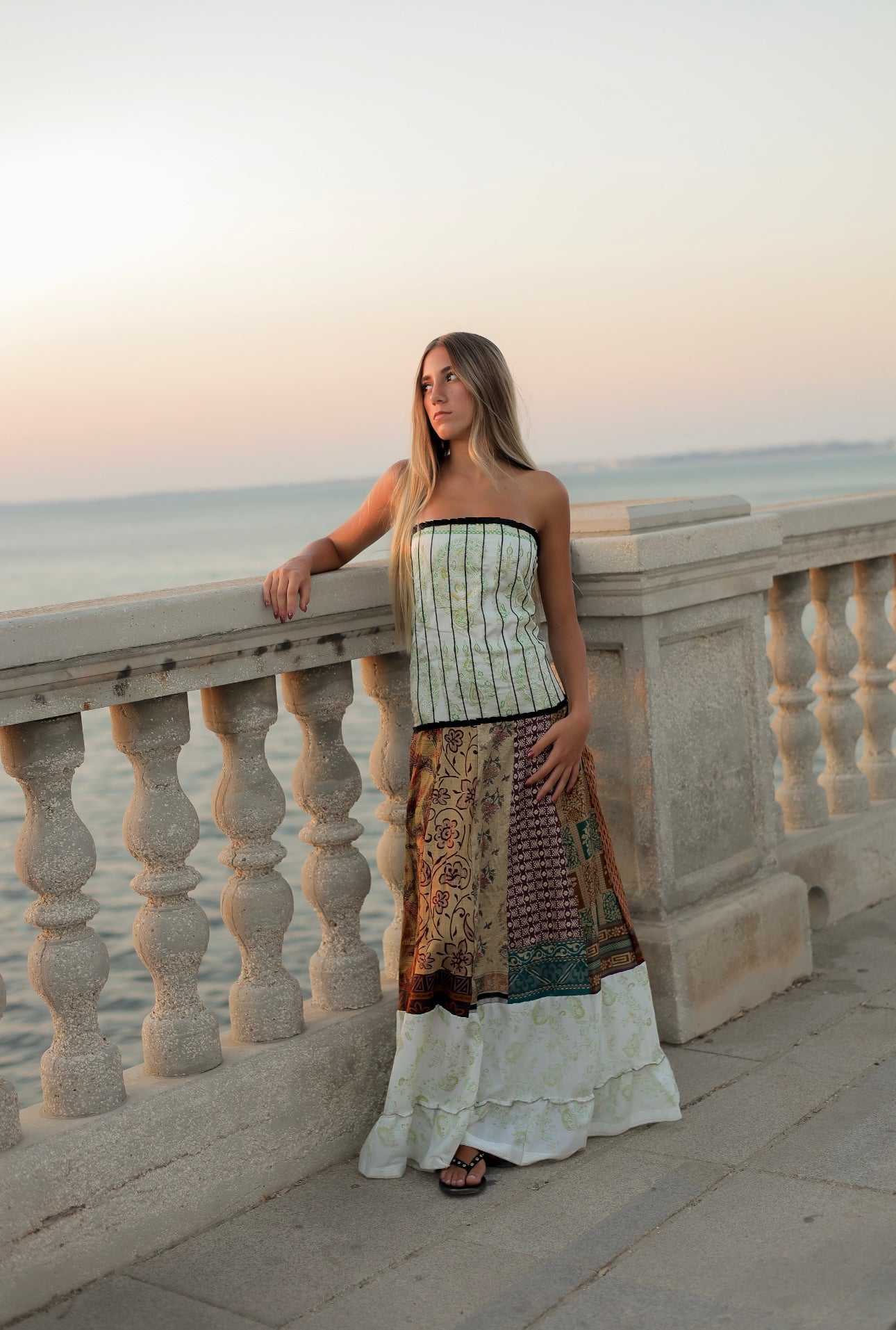 Vestido palabra de honor