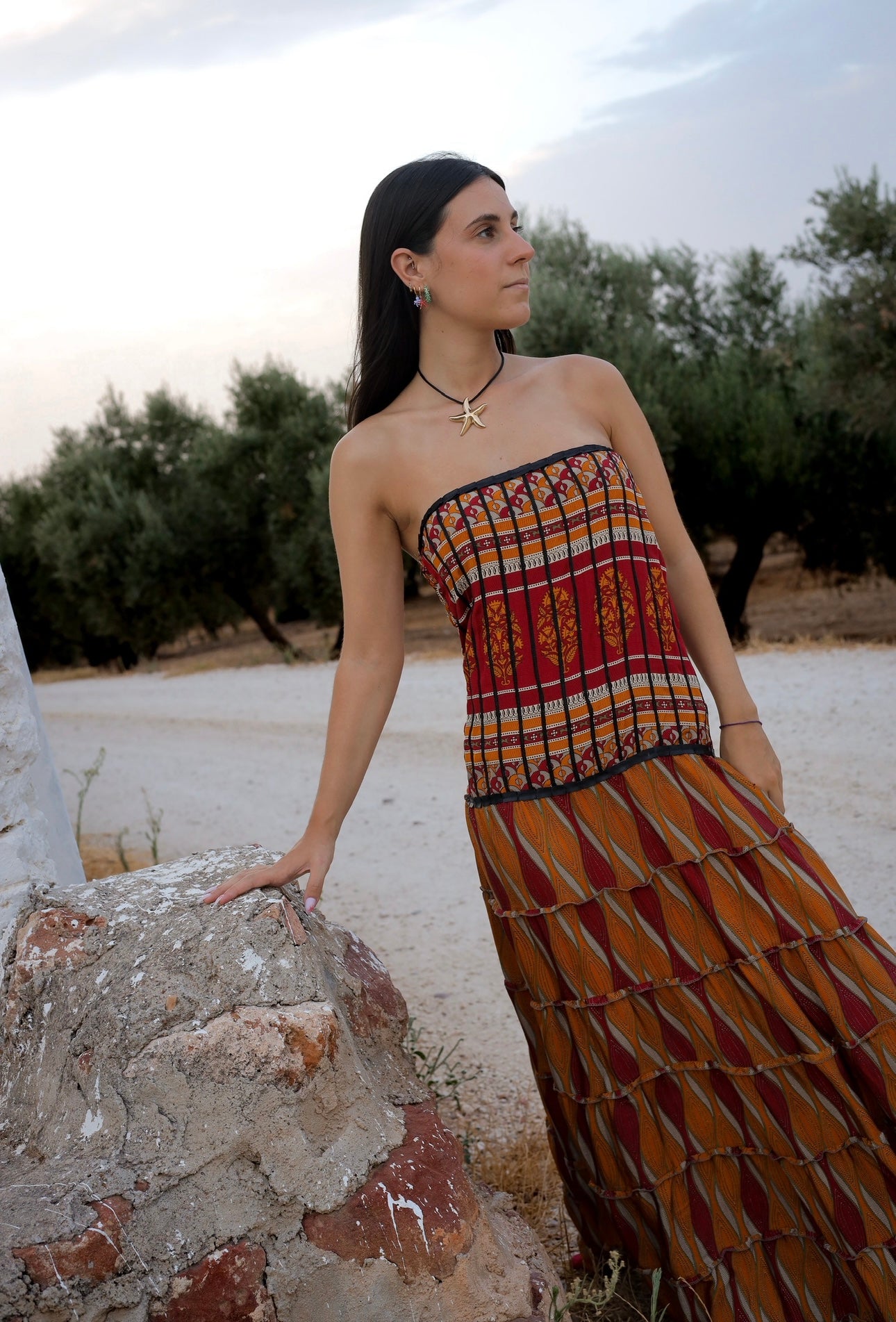 Vestido palabra de honor