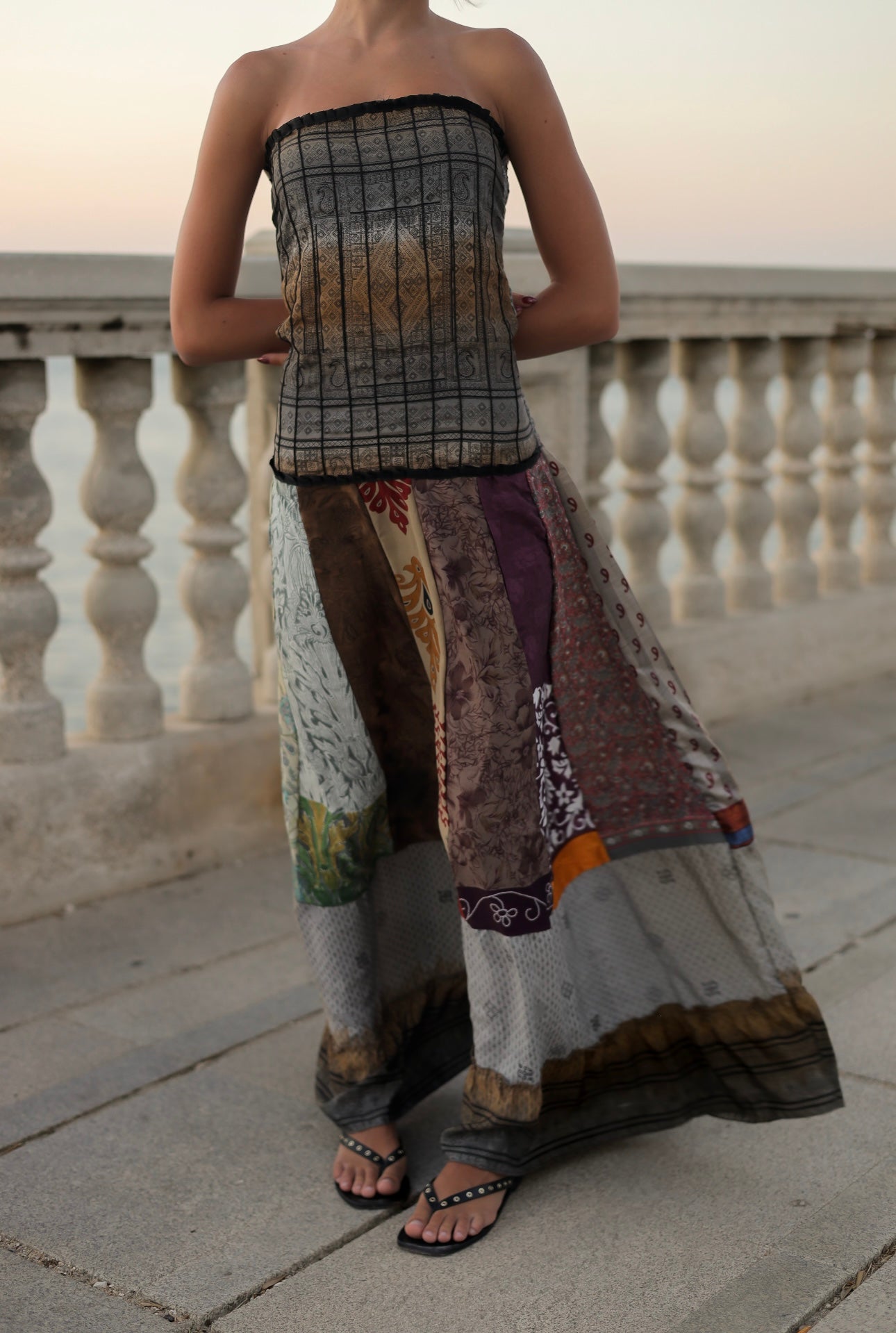 Vestido palabra de honor