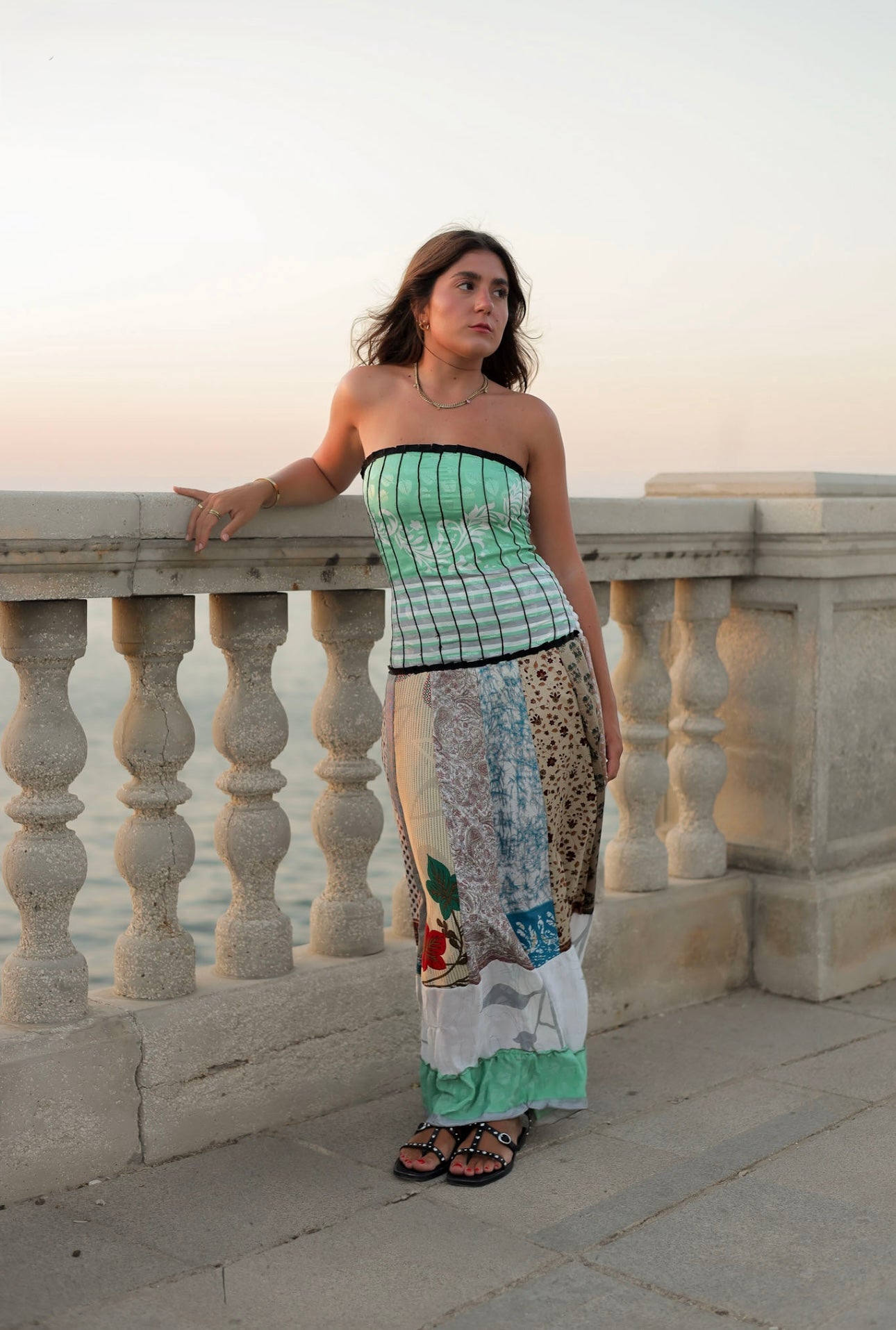 Vestido palabra de honor