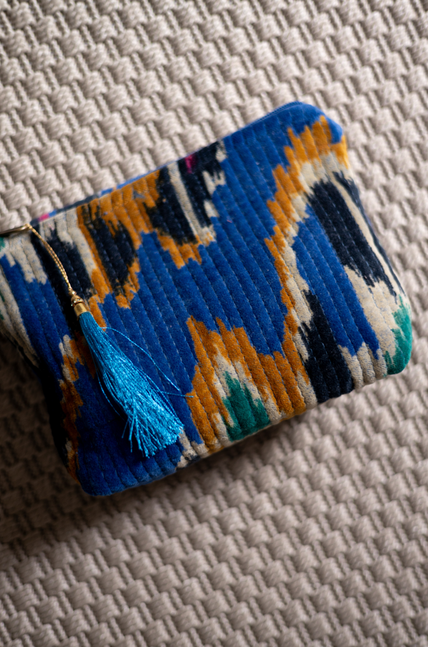 Bolso mano terciopelo