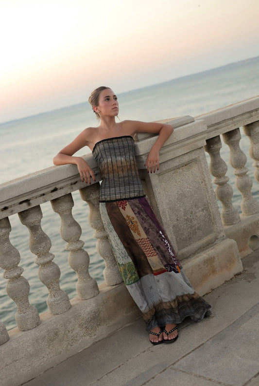 Vestido palabra de honor