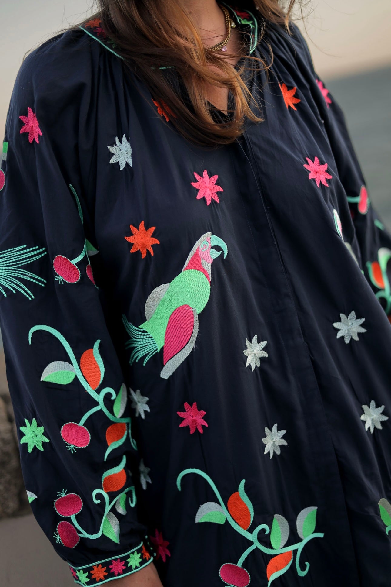 Vestido loros