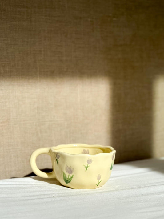 TAZA FLORES
