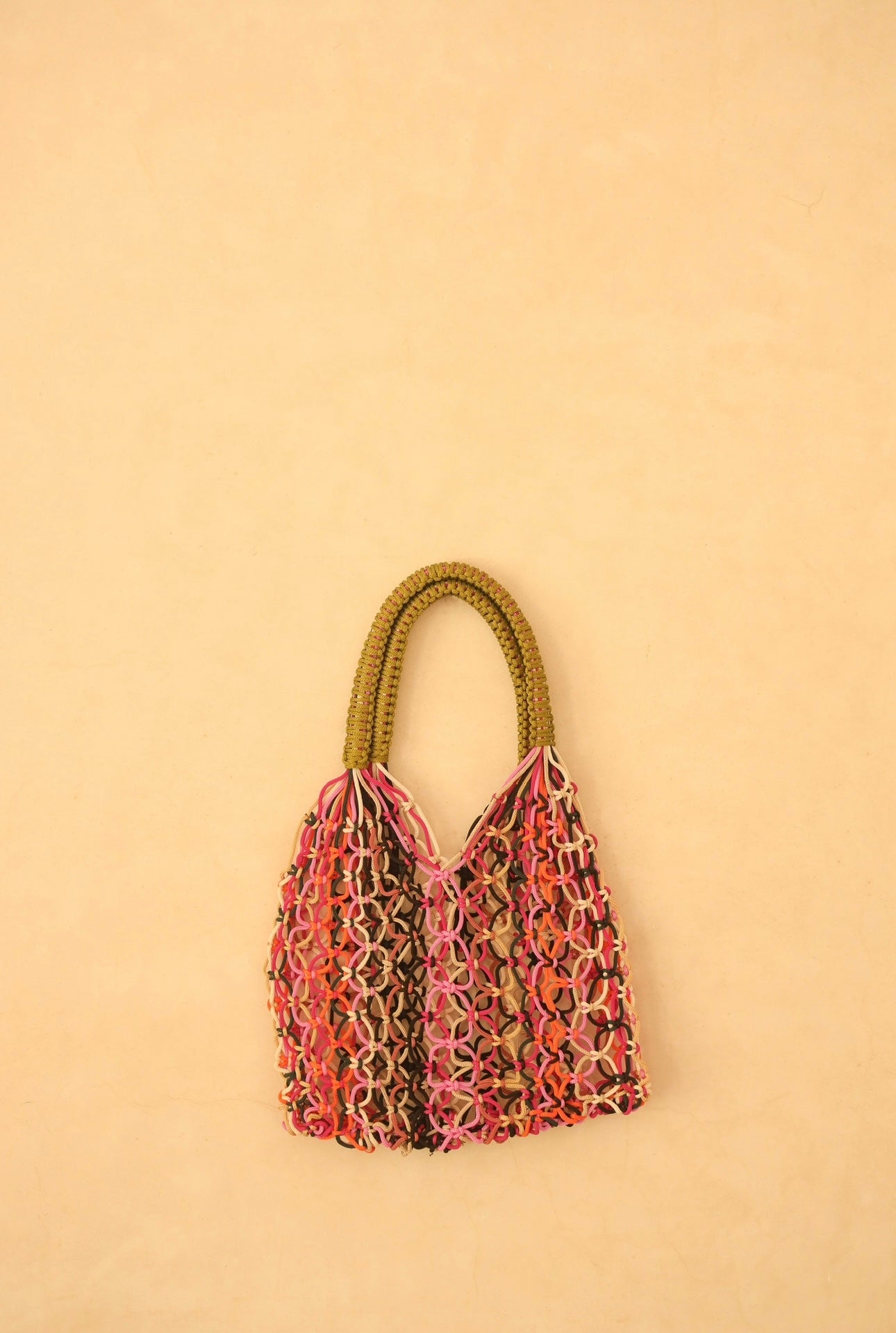 Bolso crochet multicolor