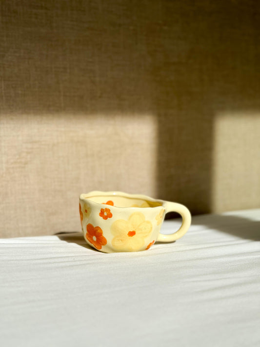 TAZA FLORES