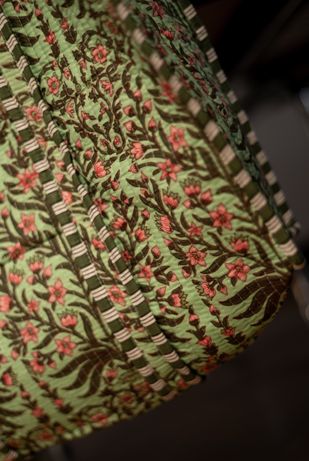Bolso estampado reversible
