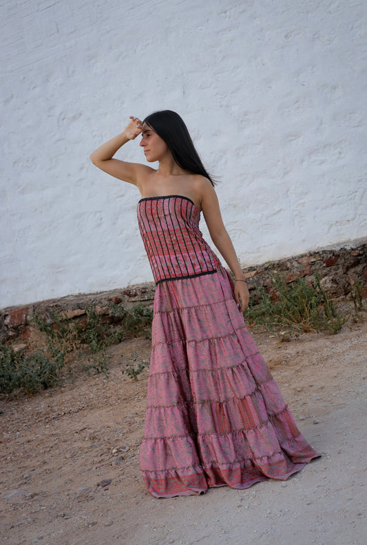 Vestido palabra de honor