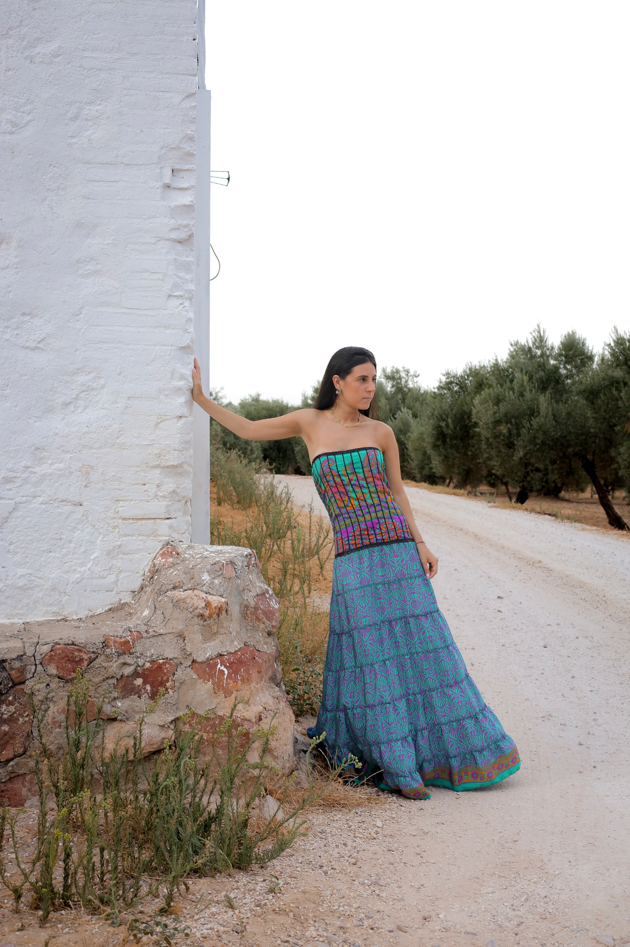 Vestido palabra de honor