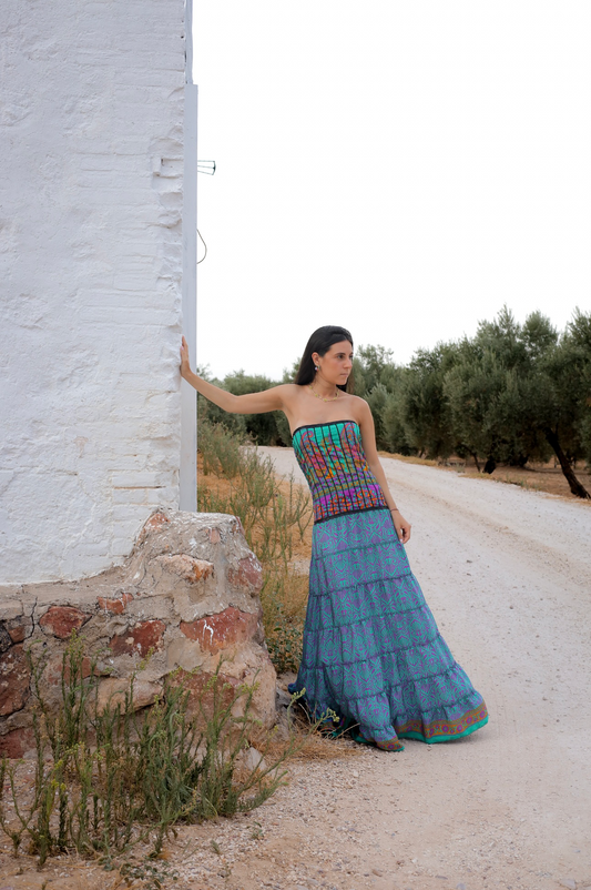 Vestido palabra de honor