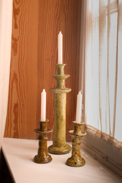 CANDELABRO CERÁMICA