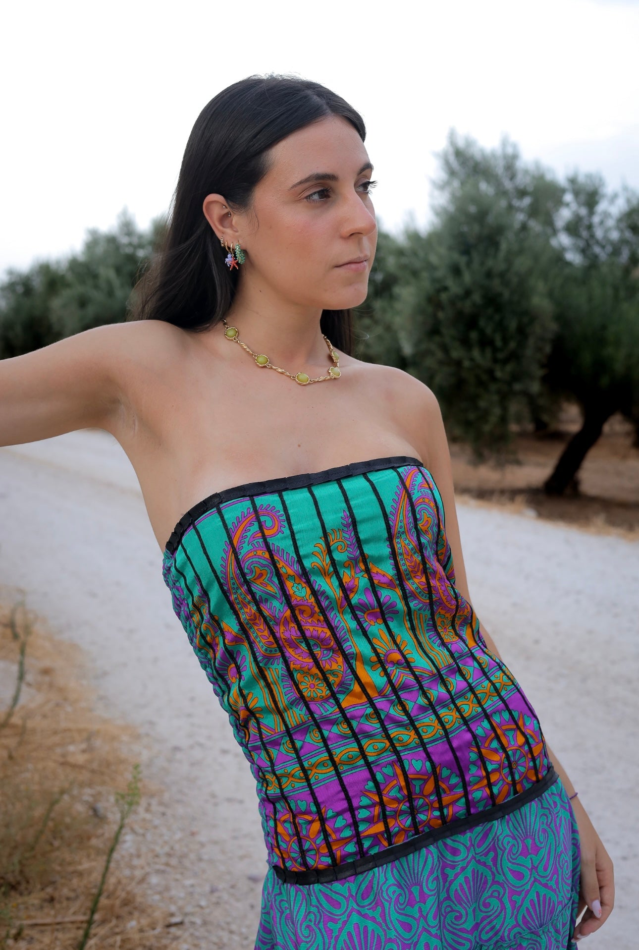 Vestido palabra de honor
