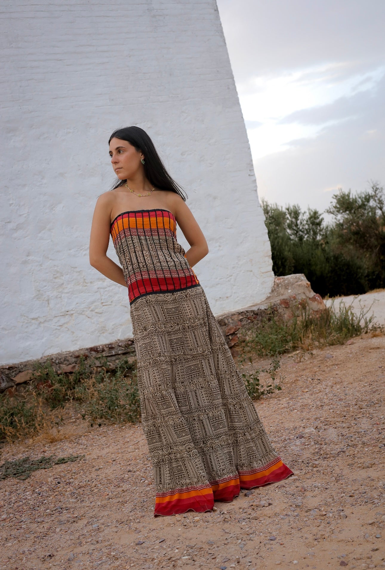 Vestido palabra de honor