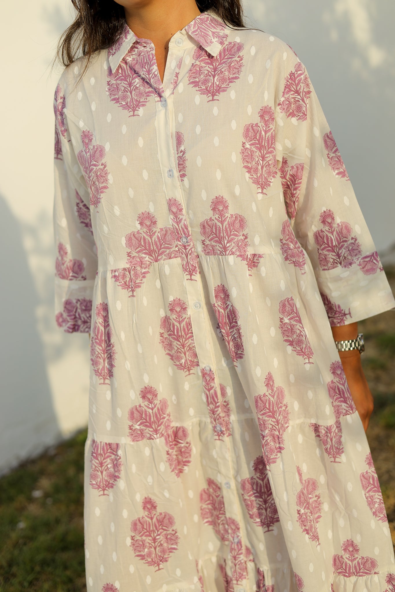 Vestido flores de Daría