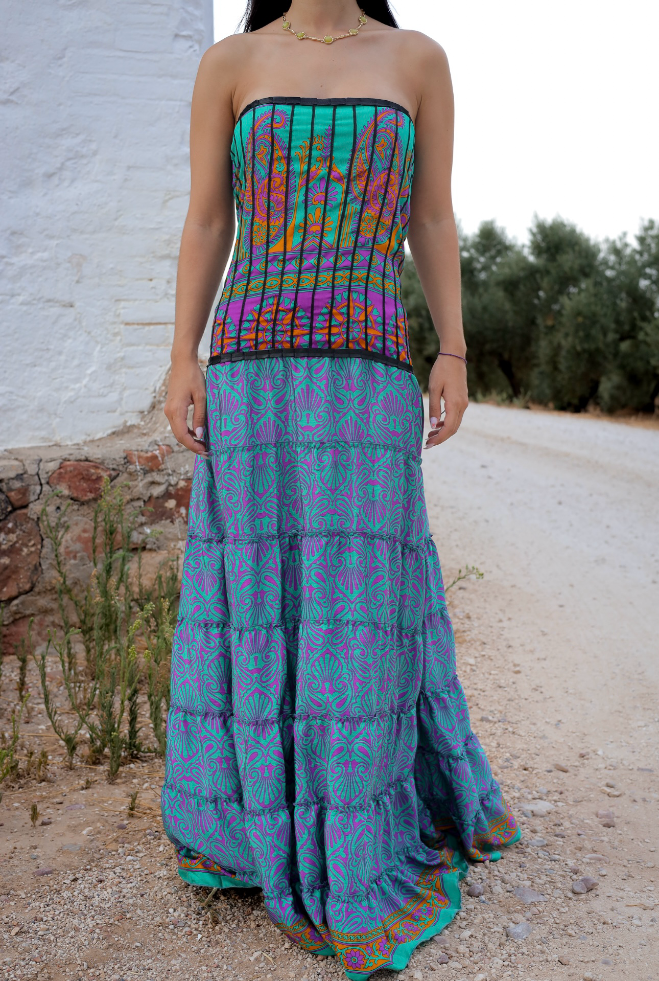 Vestido palabra de honor