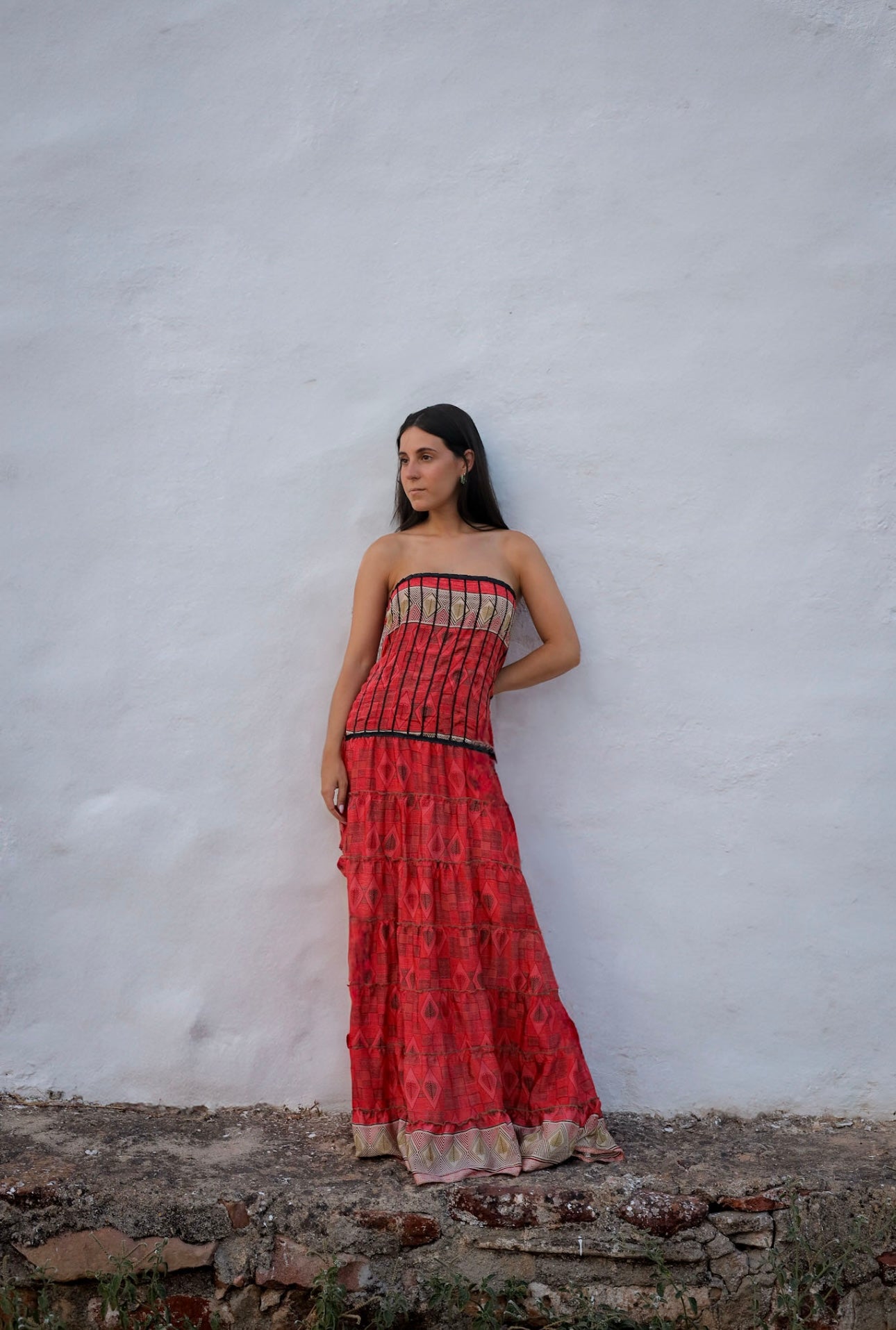 Vestido palabra de honor
