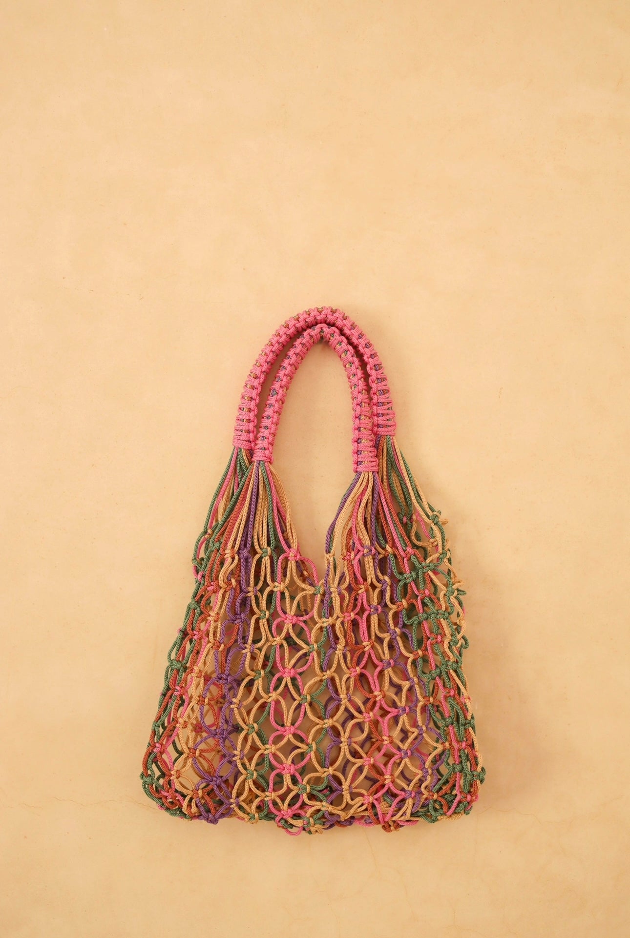 Bolso de crochet mano