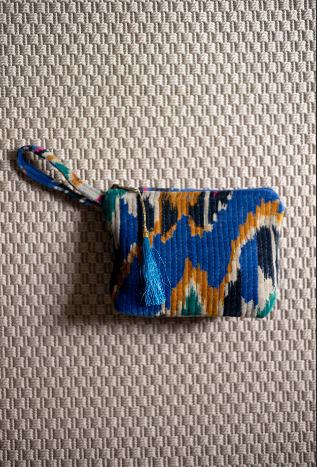 Bolso mano terciopelo